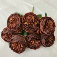 Decorative artificial rose bouquet for weddings and events