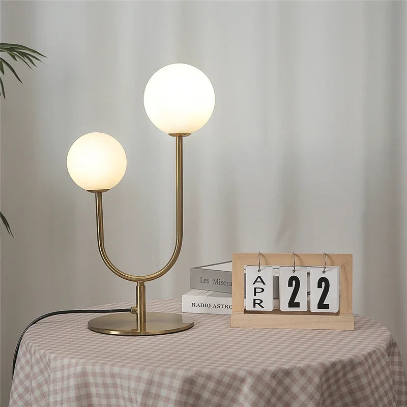 Modern glass floor lamp nordic style for interior decoration - vue 3 sur 7