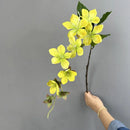 Artificial silk jasmine branch for festive decoration