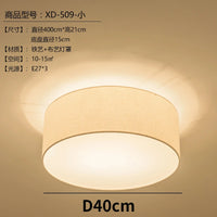 Simple nordic fabric ceiling light