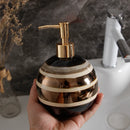 ceramic bottle for lotion and decorative soap
