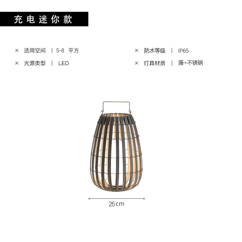Waterproof solar floor lamp for garden and outdoor spaces - vue 12 sur 13