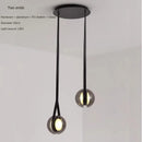 Creative glass yoyo chandelier for modern interior decoration