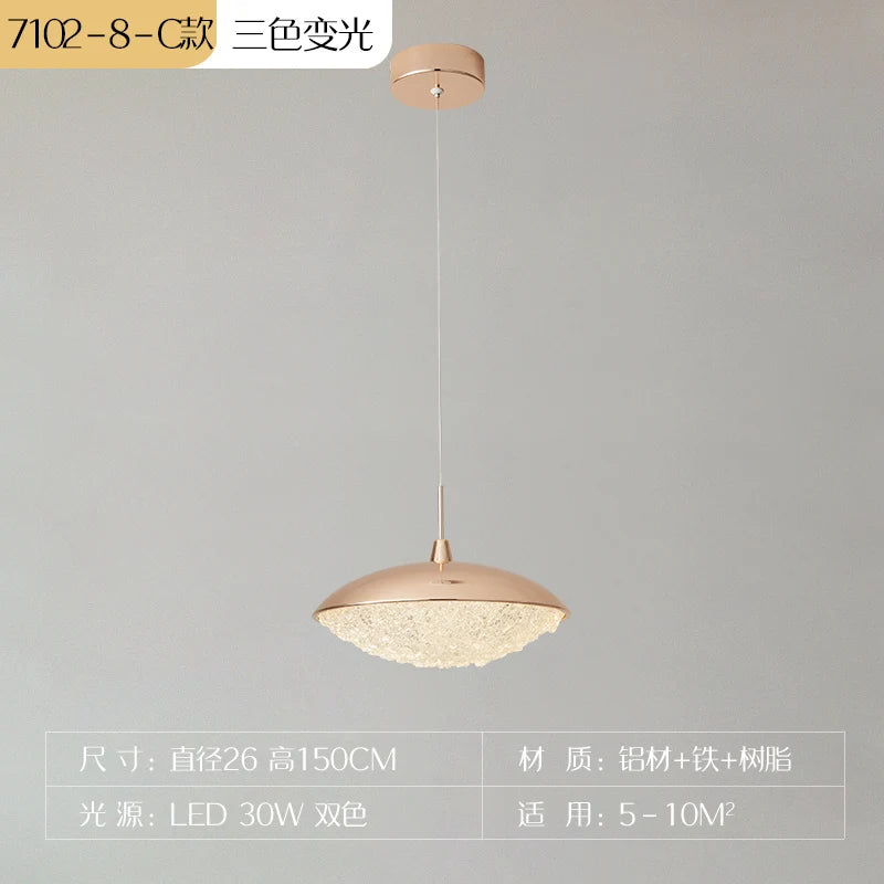 Warm ambience pendant light for interiors - vue 7 sur 8
