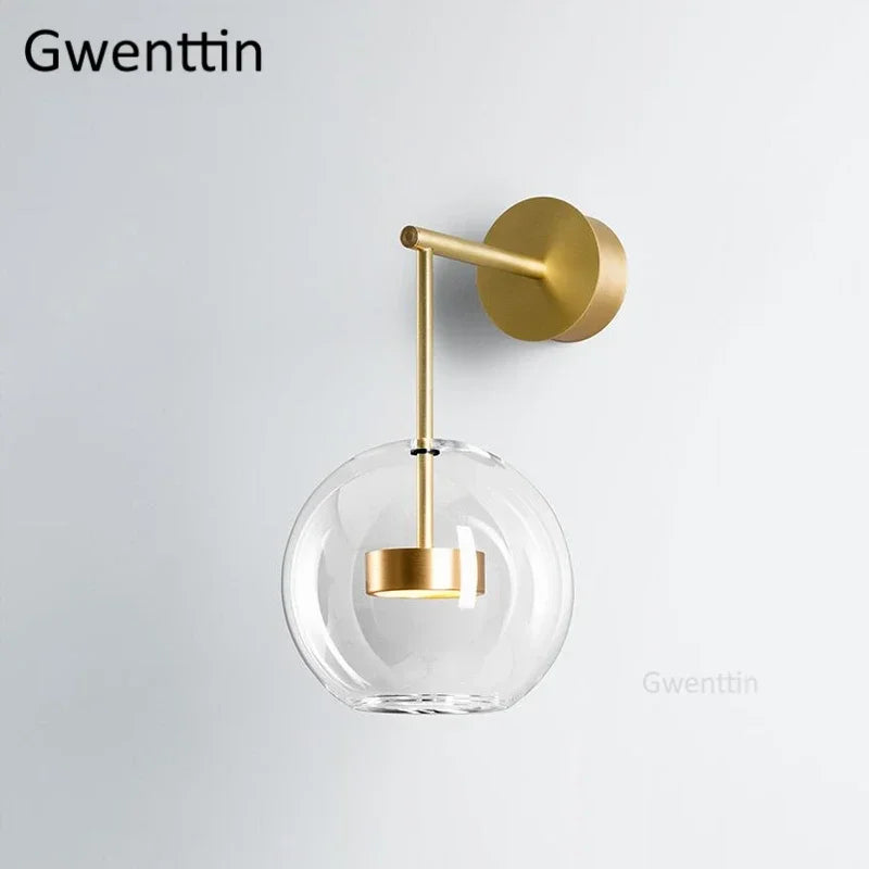 Modern LED wall light for elegant interior decoration