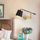 Flexible wall light with switch for decorative lighting
