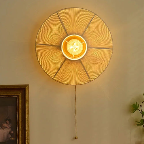 Elegant LED rope wall light for stylish interior decor