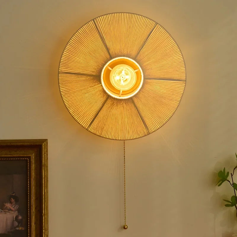 Elegant LED rope wall light for stylish interior decor