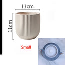 Creative cement flowerpot silicone mould