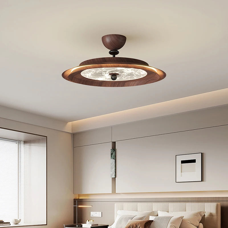 Luxury minimalist LED ceiling light modern design for interiors 2024 - vue 4 sur 10