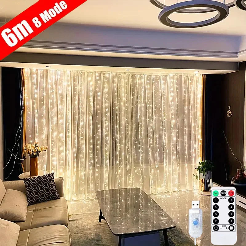 Usb string lights for weddings and festive decoration - vue 1 sur 14