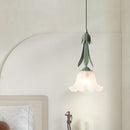 French style glass chandelier with decorative flowers for indoor use