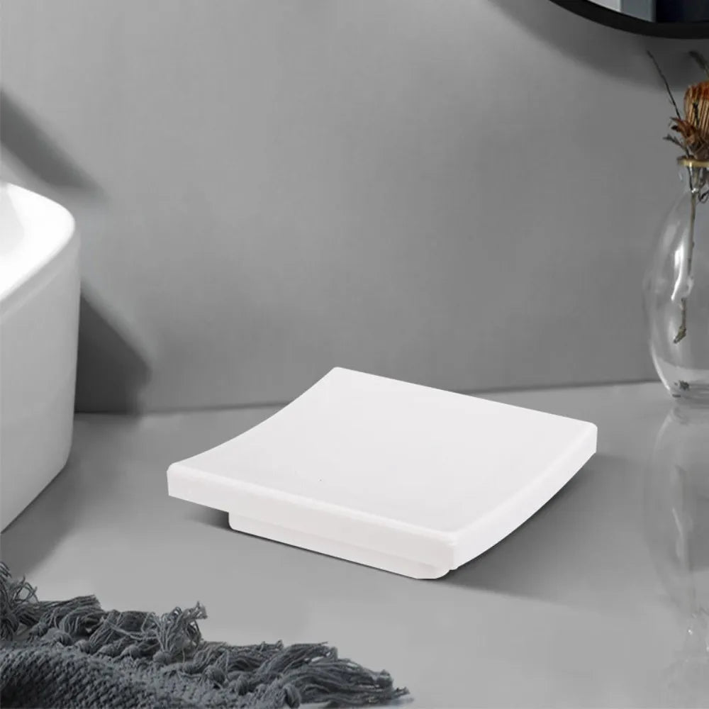 square arched soap dish for hotel and restaurant - vue 3 sur 11