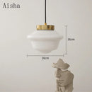 Elegant modern glass pendant light for interior decoration