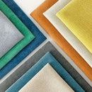 Tissu chenille épais uni pour ameublement et couture
