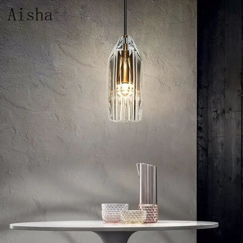 American-style crystal wall light for interior decoration - vue 4 sur 8