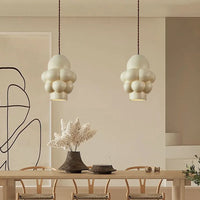 Wabi sabi style nordic LED chandelier for bar and restaurant