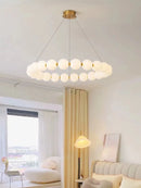 Nordic magic bean chandelier