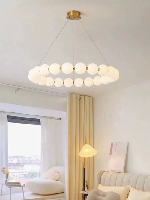 Nordic magic bean chandelier - vue 3 sur 19