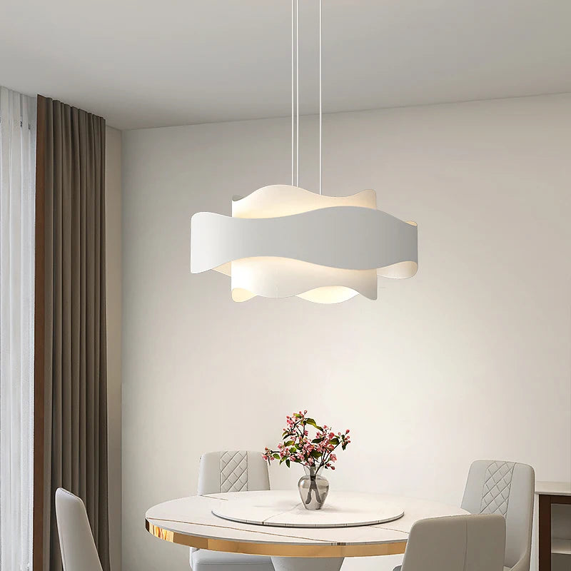 Modern designer pendant light for decorative indoor lighting