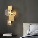 Designer copper LED wall light for modern decorative lighting