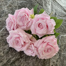 Decorative artificial rose bouquet for events and venues