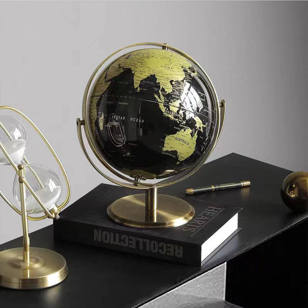 modern globe for decoration and geographical learning