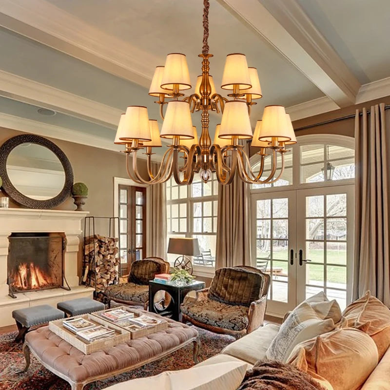 Classic luxury chandelier pendant ceiling light