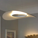 Modern minimalist Danish design wooden chandelier