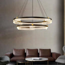 Minimalist Nordic acrylic chandelier for modern decor