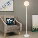 Adjustable creative LED floor lamp with sphere