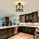 Retro American vintage ceiling light for kitchen and living room