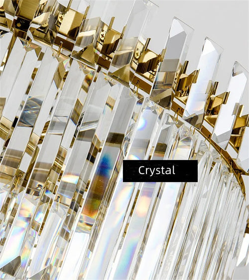 Premium modern crystal chandelier for elegant interiors - vue 6 sur 6