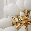 Modern gold grape chandelier for elegant interiors