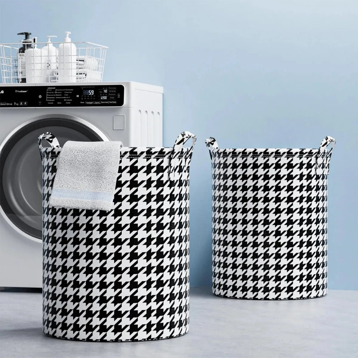 foldable basket for laundry, toys, storage for children and dormitories