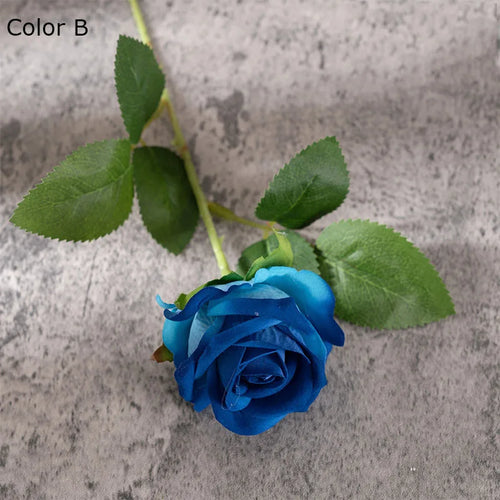 Artificial silk flower bouquet for weddings and decoration - vue 8 sur 16