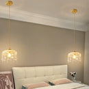 Elegant floral design vintage LED crystal chandelier