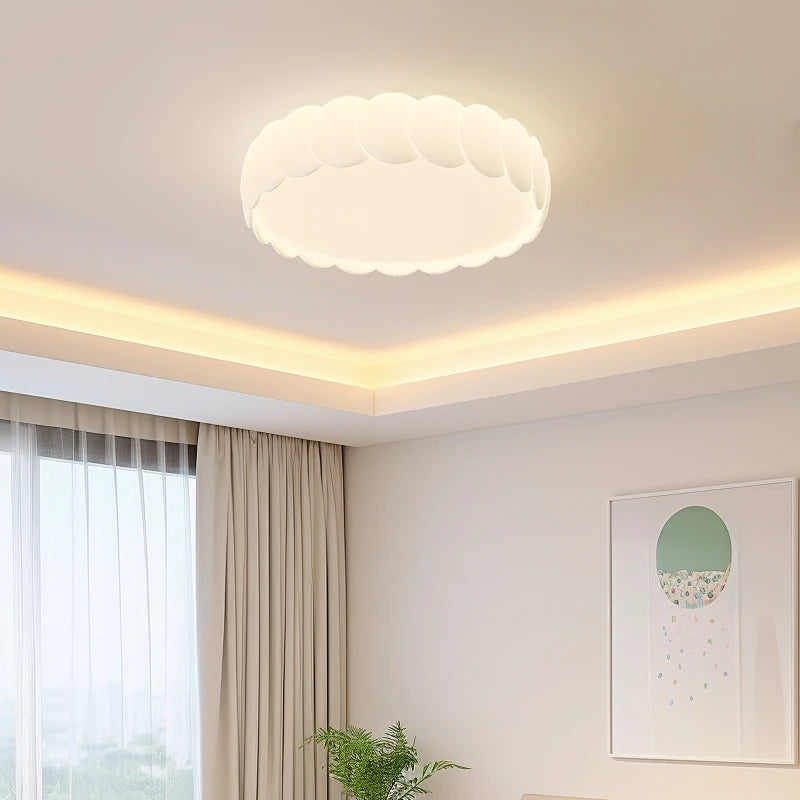 Modern elegant round ceiling light with simple design