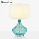 Modern water ripple table lamp for interior decoration