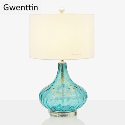 Modern water ripple table lamp for interior decoration