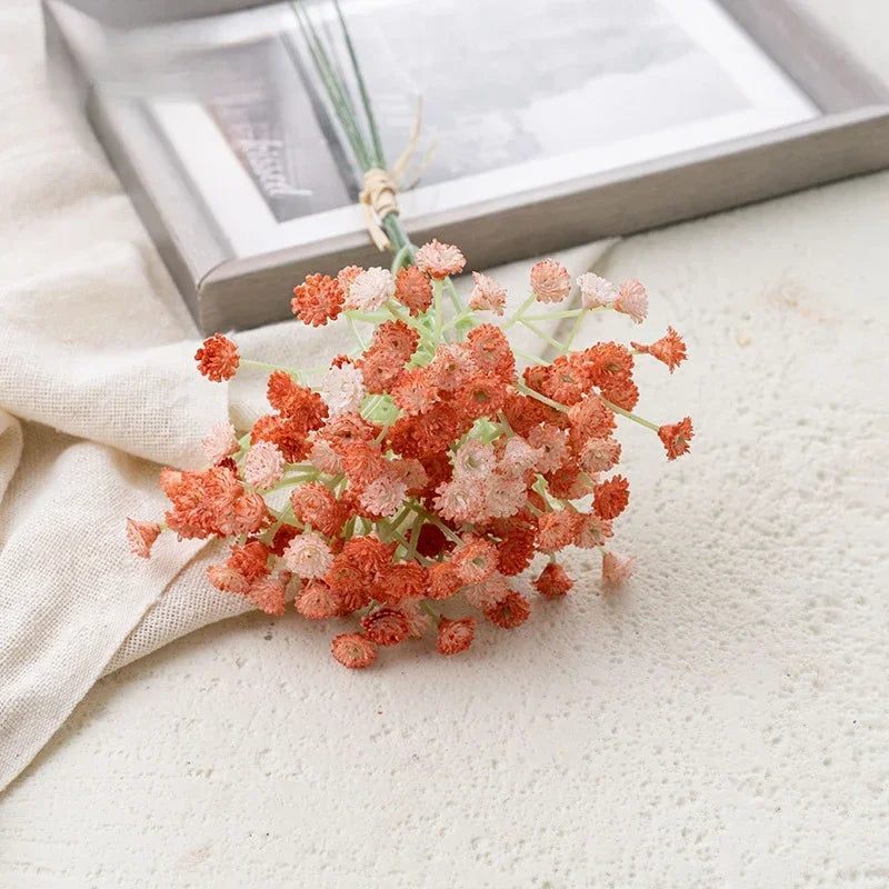 Artificial gypsophila bouquet for wedding decoration
