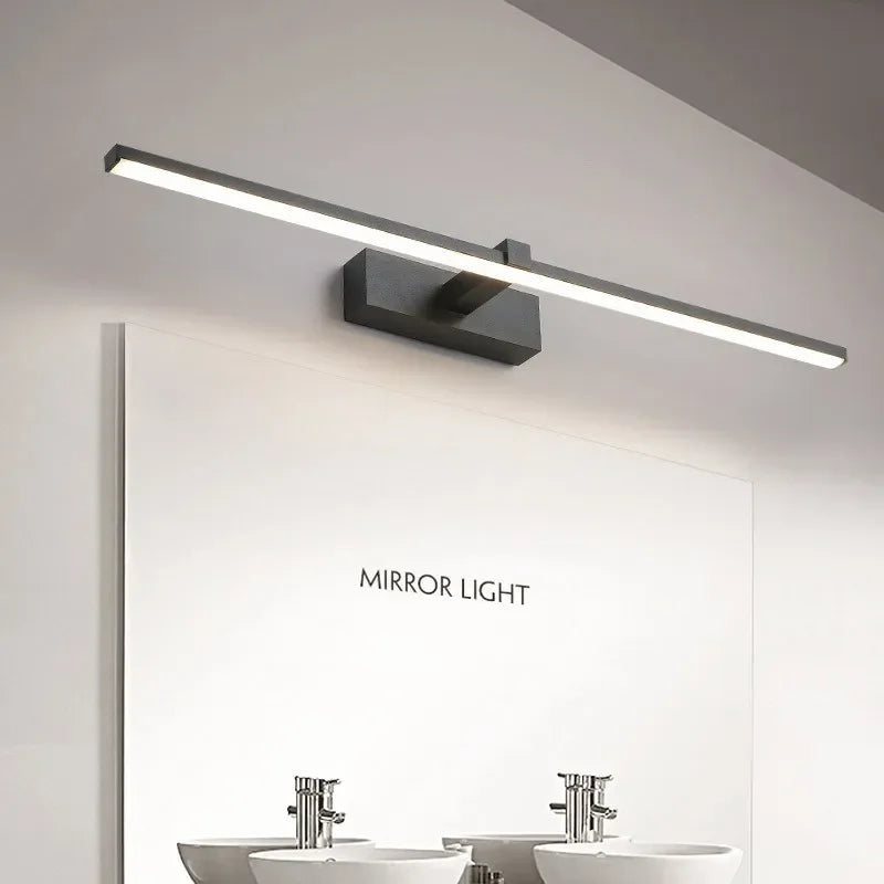 Waterproof LED mirror wall light for bathroom