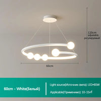 Minimalist designer glass chandelier for modern lighting