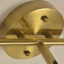 Modern metal wall light with LED lighting