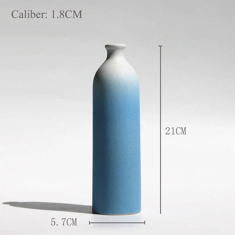 modern ceramic vase for original decoration of your interior