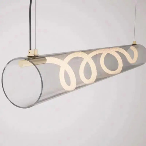 Acrylic designer chandelier for decorative indoor lighting - vue 2 sur 7