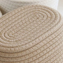 hand-woven multifunctional storage baskets