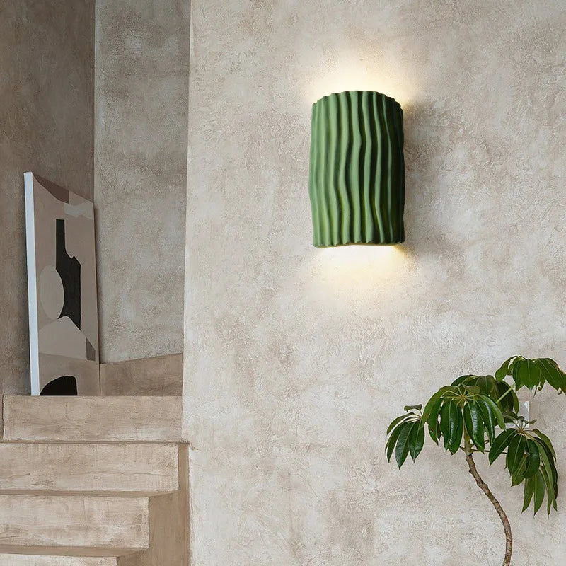 Artistic decorative resin wall light - vue 4 sur 11
