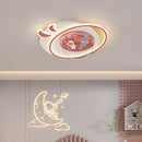 Astronaut LED ceiling light for children