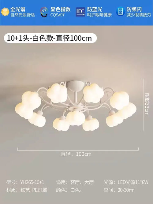 Personalised Nordic ceiling light for bright and colourful children's room - vue 11 sur 12